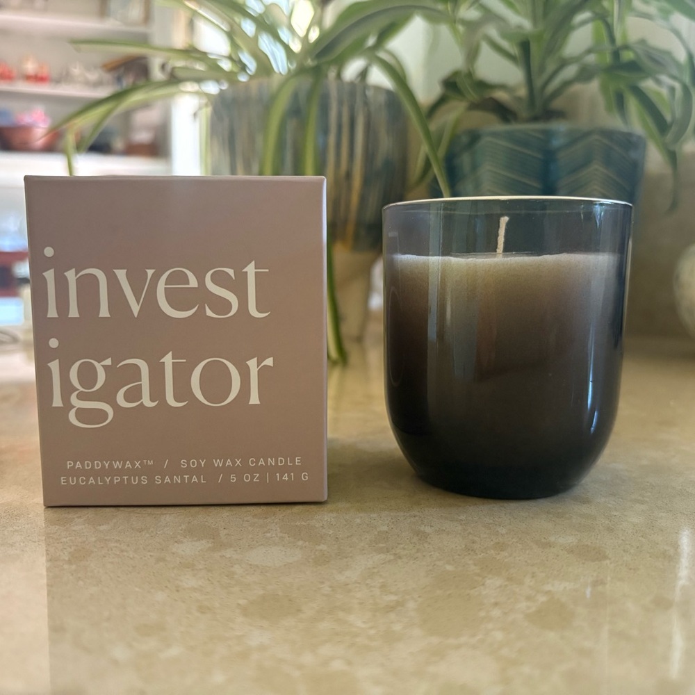 Two Paddywax Enneagram 5 oz Candles- Challenger and Investigator